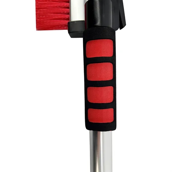 Snow brush with squeegee, pivoting head, lock and extension pole... from ASI 63698 Justin Case®