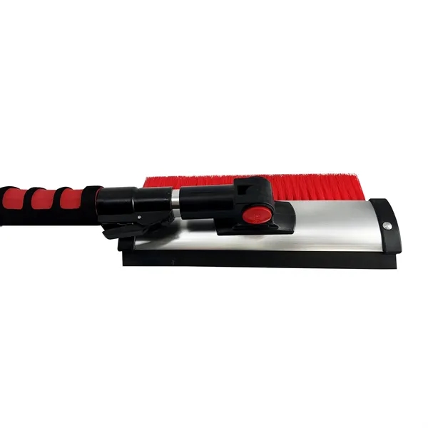 Snow brush with squeegee, pivoting head, lock and extension pole... from ASI 63698 Justin Case®