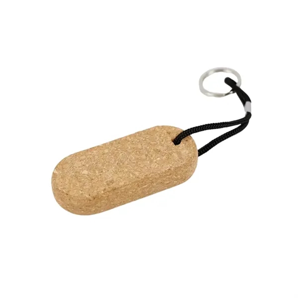 Floating cork keychain plus laser engraving on 1 location... from ASI 37218 Athena Promo (tm)