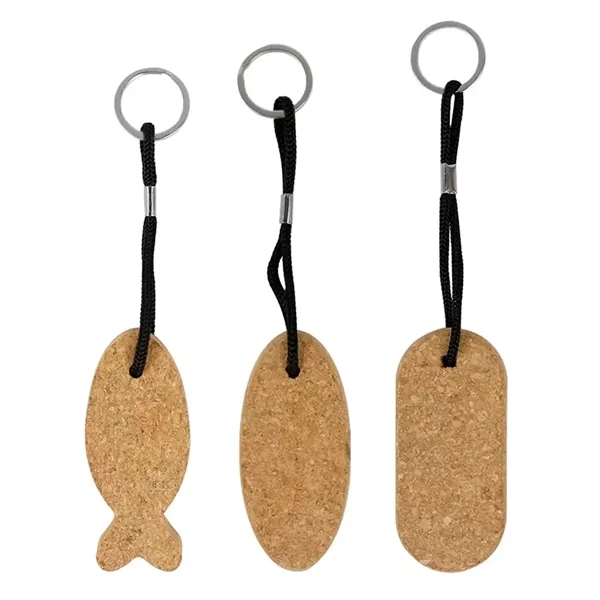 Floating cork keychain plus laser engraving on 1 location... from ASI 37218 Athena Promo (tm)
