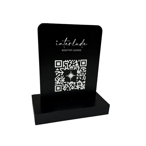 Table Tent Table Top Menu Holder Table Menu QR Restaurant... from ASI 88156 Solid Dimensions Inc / Solid Dimensions Line
