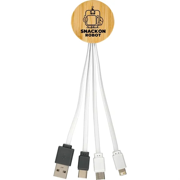ROUND 3 IN 1 DUO BAMBOO CABLE... from ASI 30208 A P Specialties / AP Specialties
