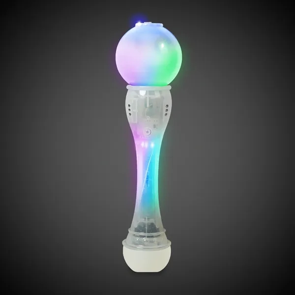 Translucent bubble wand with LED lights.... from ASI 42016 Brighter Promotions Inc / Chemical Light™