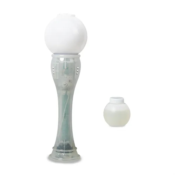 Translucent bubble wand with LED lights.... from ASI 42016 Brighter Promotions Inc / Chemical Light™