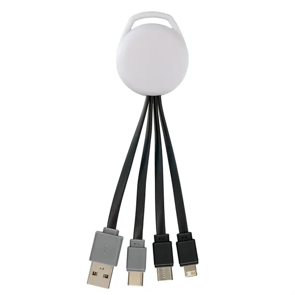 VIVID DUAL INPUT 3-IN-1 CHARGING CABLE... from ASI 30208 A P Specialties / AP Specialties