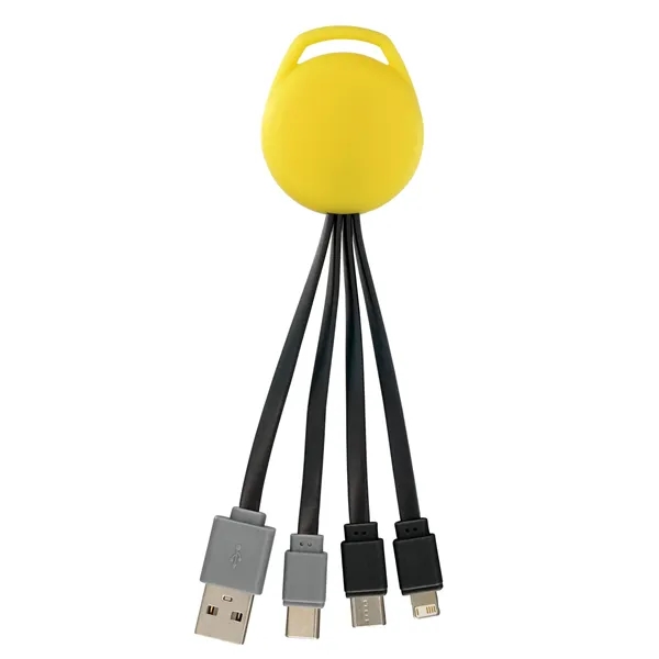 VIVID DUAL INPUT 3-IN-1 CHARGING CABLE... from ASI 30208 A P Specialties / AP Specialties
