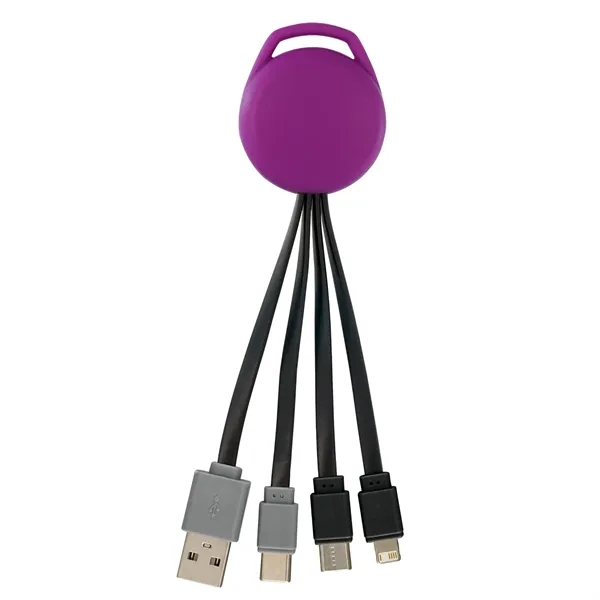 VIVID DUAL INPUT 3-IN-1 CHARGING CABLE... from ASI 30208 A P Specialties / AP Specialties