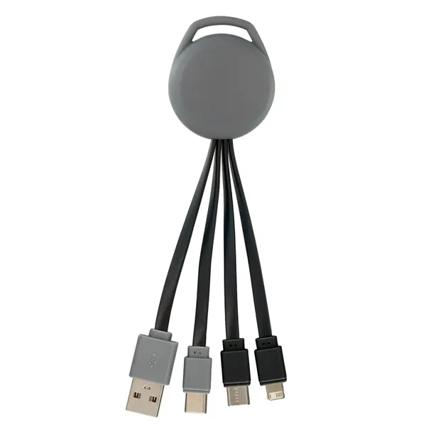 VIVID DUAL INPUT 3-IN-1 CHARGING CABLE... from ASI 30208 A P Specialties / AP Specialties