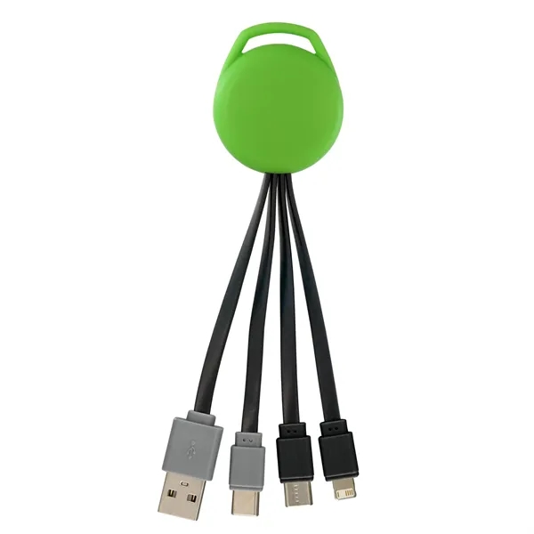 VIVID DUAL INPUT 3-IN-1 CHARGING CABLE... from ASI 30208 A P Specialties / AP Specialties