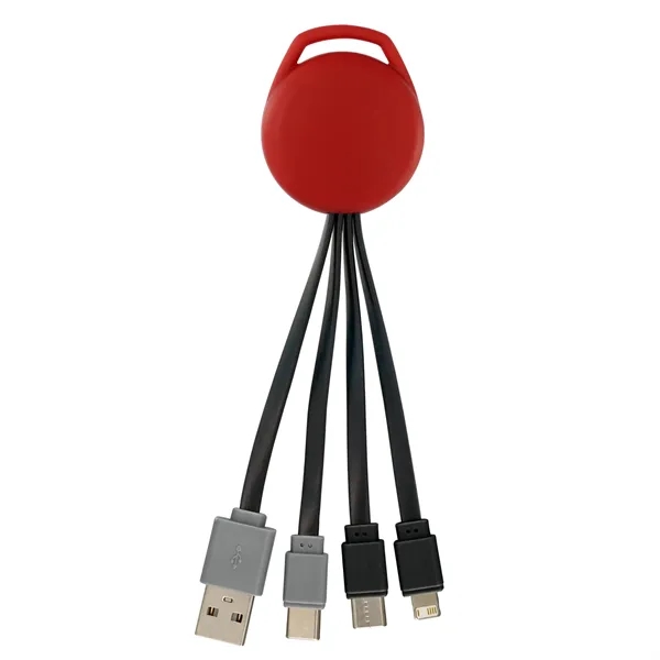 VIVID DUAL INPUT 3-IN-1 CHARGING CABLE... from ASI 30208 A P Specialties / AP Specialties