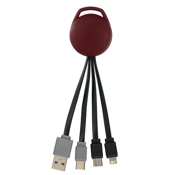 VIVID DUAL INPUT 3-IN-1 CHARGING CABLE... from ASI 30208 A P Specialties / AP Specialties