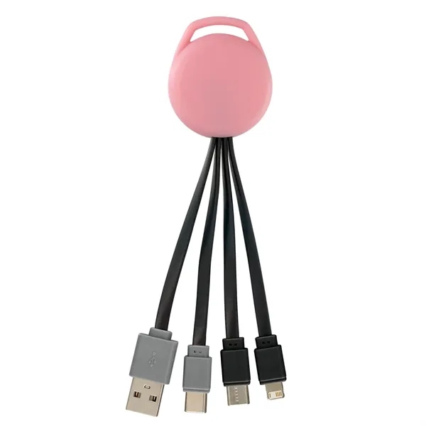 VIVID DUAL INPUT 3-IN-1 CHARGING CABLE... from ASI 30208 A P Specialties / AP Specialties