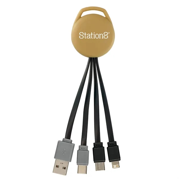 VIVID DUAL INPUT 3-IN-1 CHARGING CABLE... from ASI 30208 A P Specialties / AP Specialties