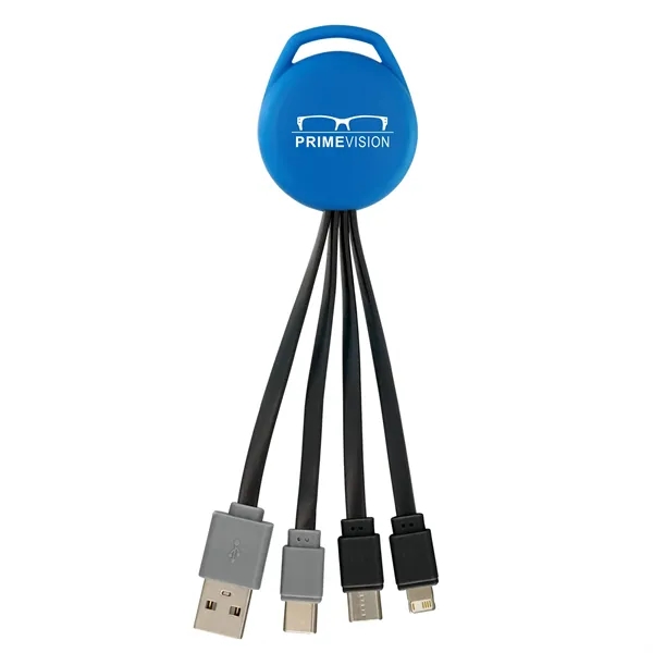 VIVID DUAL INPUT 3-IN-1 CHARGING CABLE... from ASI 30208 A P Specialties / AP Specialties