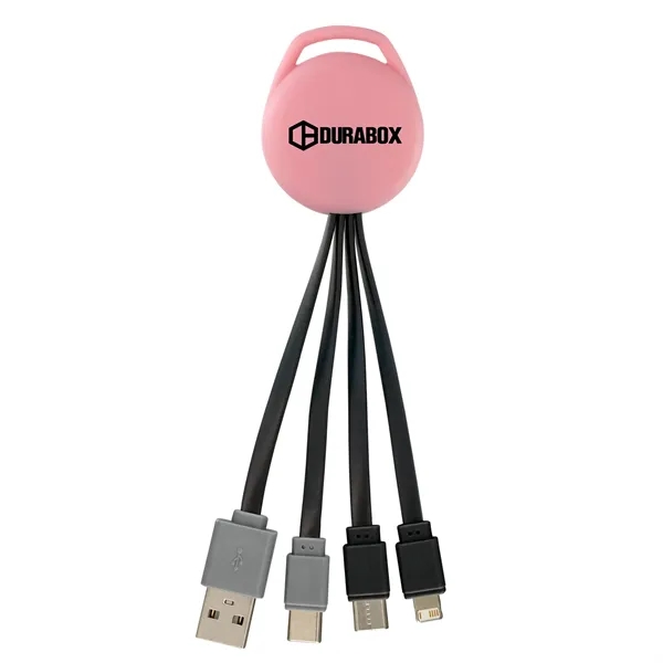 VIVID DUAL INPUT 3-IN-1 CHARGING CABLE... from ASI 30208 A P Specialties / AP Specialties