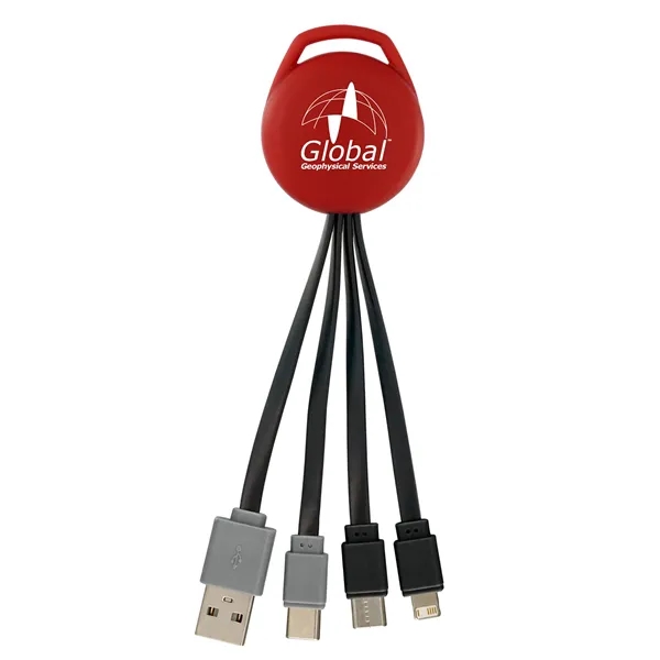 VIVID DUAL INPUT 3-IN-1 CHARGING CABLE... from ASI 30208 A P Specialties / AP Specialties