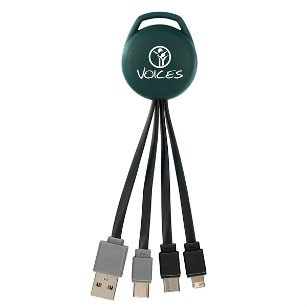 VIVID DUAL INPUT 3-IN-1 CHARGING CABLE... from ASI 30208 A P Specialties / AP Specialties