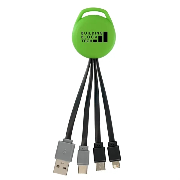 VIVID DUAL INPUT 3-IN-1 CHARGING CABLE... from ASI 30208 A P Specialties / AP Specialties