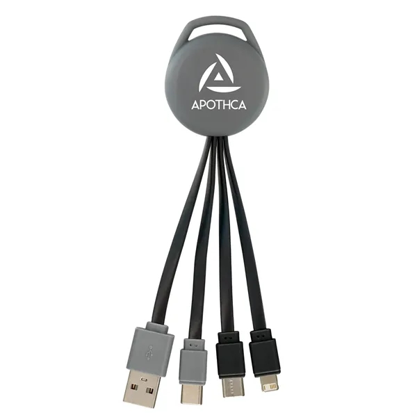 VIVID DUAL INPUT 3-IN-1 CHARGING CABLE... from ASI 30208 A P Specialties / AP Specialties