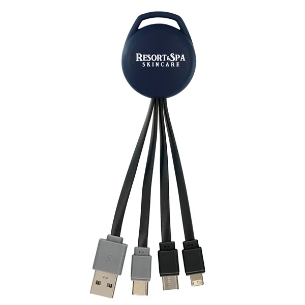VIVID DUAL INPUT 3-IN-1 CHARGING CABLE... from ASI 30208 A P Specialties / AP Specialties