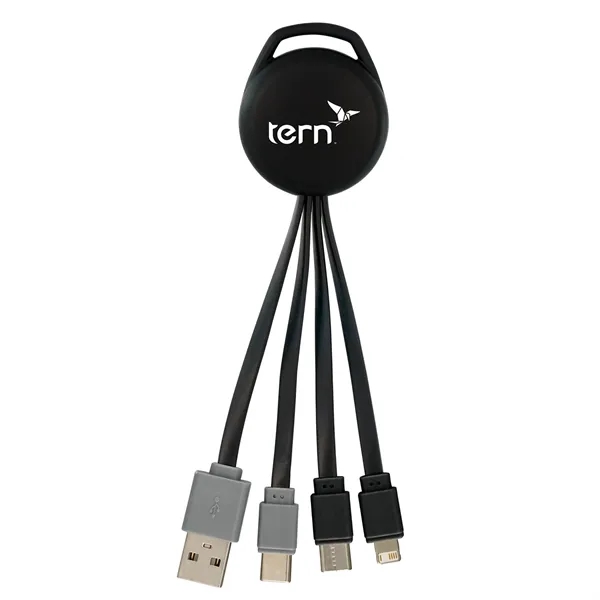 VIVID DUAL INPUT 3-IN-1 CHARGING CABLE... from ASI 30208 A P Specialties / AP Specialties