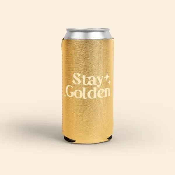 Metallic Neoprene ( Wetsuit Material ), collapsible can insulator with customizable... from ASI 74710 Numo