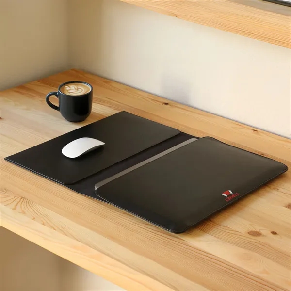 Travlr Dual Function Sleeve transforms from laptop sleeve into a desk... from ASI 61966 HPG / HandStands HPG Gold