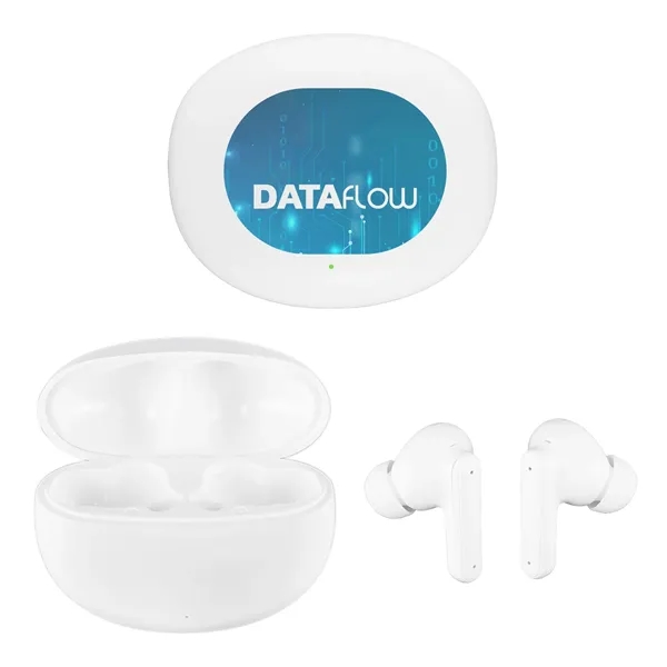 2Buds Pro are noise-cancelling earbuds in sleek recycled housing, with charging... from ASI 61966 HPG / HandStands HPG Gold