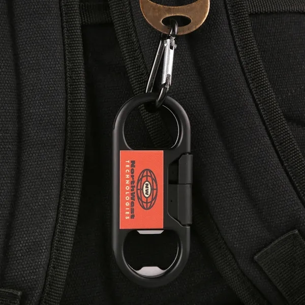 The Clip Trip Keychain Cable is compact & eco-friendly with USB-A... from ASI 61966 HPG / HandStands