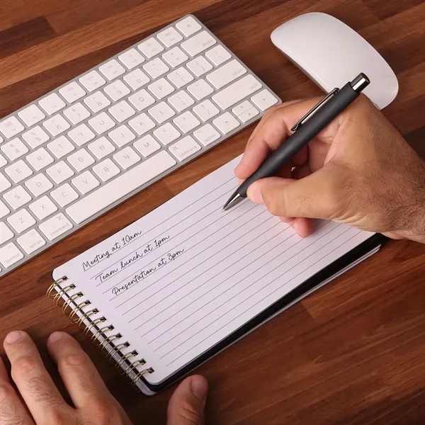 Jot Spot Desktop Notebook is eco-friendly, with 80 pages, metal spiral... from ASI 61966 HPG / HandStands