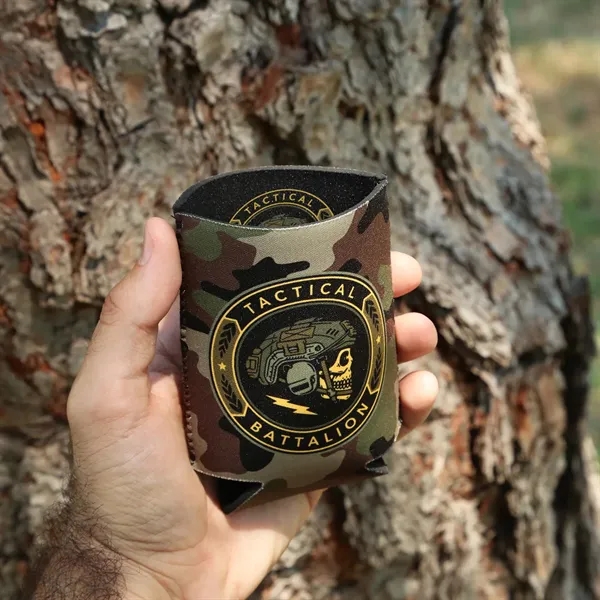 Keep drinks cold with Full Color Reversible Neoprene Can Cooler vibrant,... from ASI 61966 HPG / HPG Gold Best Promotions USA