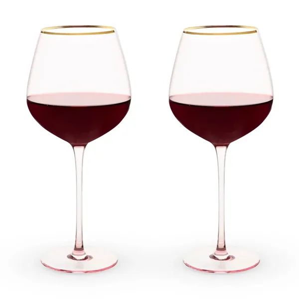 The Electroplated Gold Rim Adds Extra Sparkle To Your Drink.... from ASI 61966 HPG / HPG Gold Beacon Premium Brands