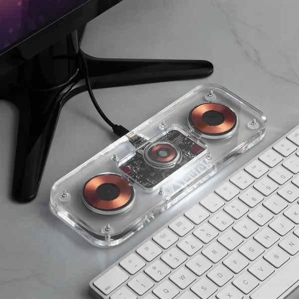 The Hi-Fi Wireless Charger offers versatile charging capabilities with a sleek... from ASI 61966 HPG / OrigAudio