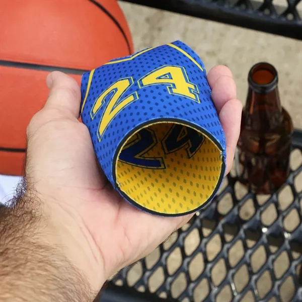 Keep drinks cold with Full Color Reversible Sleeveless Jersey Neoprene Bottle... from ASI 61966 HPG / HPG Gold Best Promotions USA