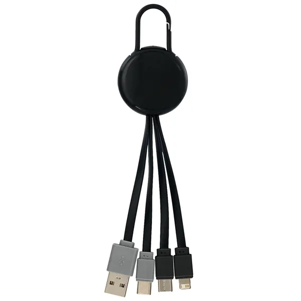 COLORFUL CLIP DUAL INPUT 3 IN 1 CHARGING CABLE... from ASI 30208 A P Specialties / AP Specialties