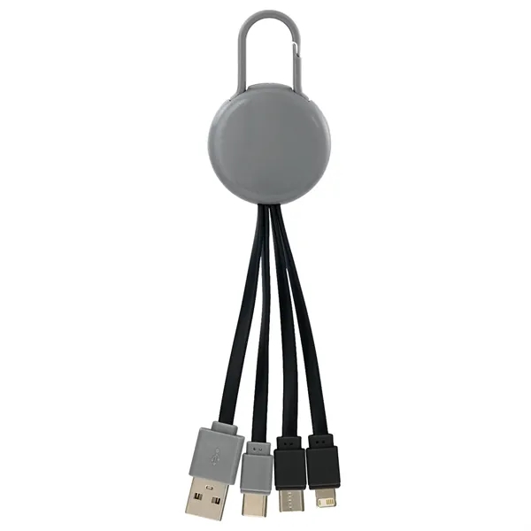 COLORFUL CLIP DUAL INPUT 3 IN 1 CHARGING CABLE... from ASI 30208 A P Specialties / AP Specialties
