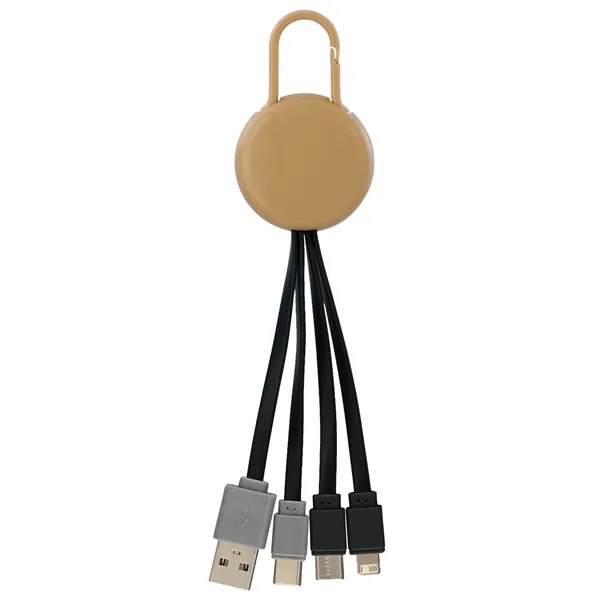 COLORFUL CLIP DUAL INPUT 3 IN 1 CHARGING CABLE... from ASI 30208 A P Specialties / AP Specialties