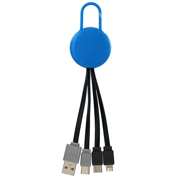 COLORFUL CLIP DUAL INPUT 3 IN 1 CHARGING CABLE... from ASI 30208 A P Specialties / AP Specialties