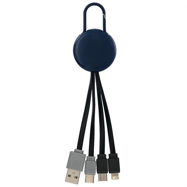 COLORFUL CLIP DUAL INPUT 3 IN 1 CHARGING CABLE... from ASI 30208 A P Specialties / AP Specialties