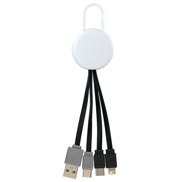COLORFUL CLIP DUAL INPUT 3 IN 1 CHARGING CABLE... from ASI 30208 A P Specialties / AP Specialties