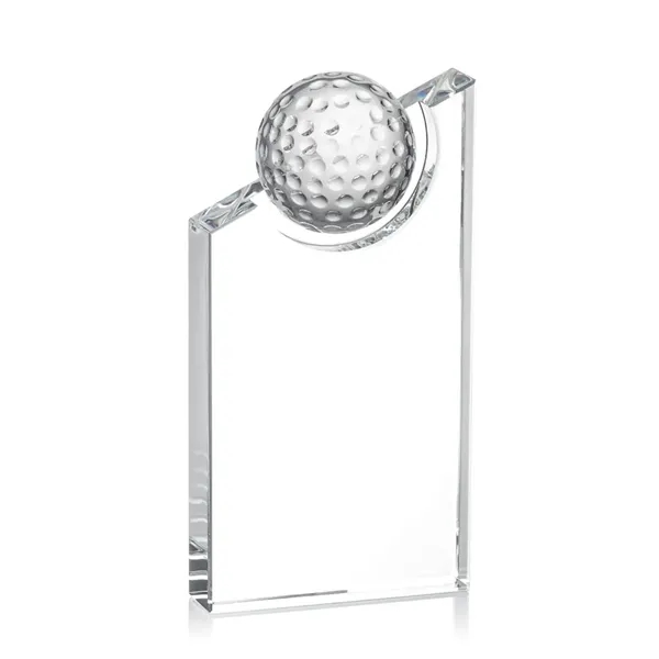 The Axis Golf Award features a brilliant freestanding slanted tower with... from ASI 84592 St Regis Group / St Regis