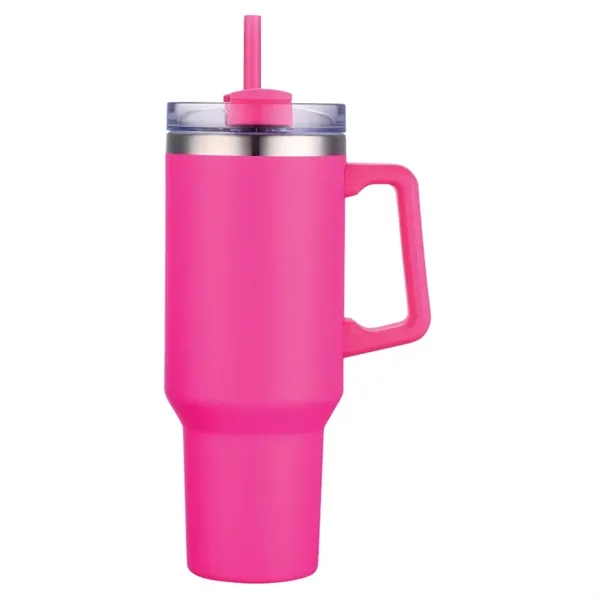 40 oz. vacuum insulated travel mug made of stainless steel with... from ASI 57655 STOPNGO Line