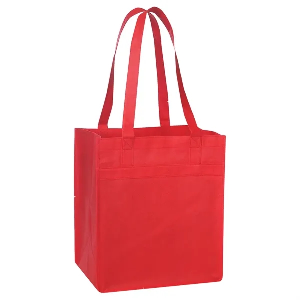 Tote bag made of 100GSM non-woven soft textured polypropylene with reinforced... from ASI 57655 STOPNGO Line
