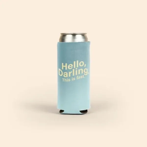 Our super-popular Full-Color Sublimated Pocket Coolie for Slim Cans, now 24-hour... from ASI 74710 Numo