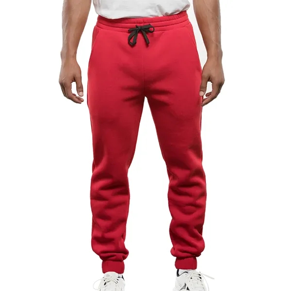 Joggers with an elastic waistband, elastic bottom cuff, drawstring closure and... from ASI 61125 Hit Promotional Products / Hit®