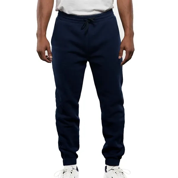 Joggers with an elastic waistband, elastic bottom cuff, drawstring closure and... from ASI 61125 Hit Promotional Products / Hit®