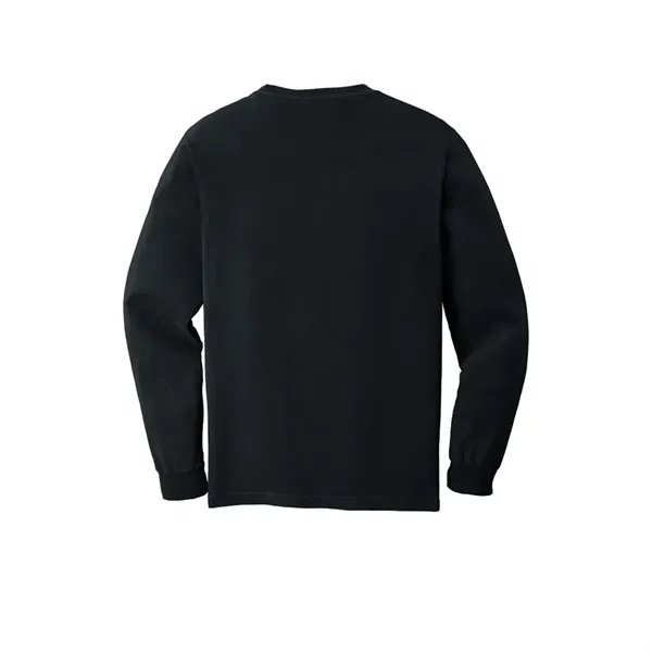 Garment dyed, long-sleeve pocket t-shirt.... from ASI 61125 Hit Promotional Products / Hit®
