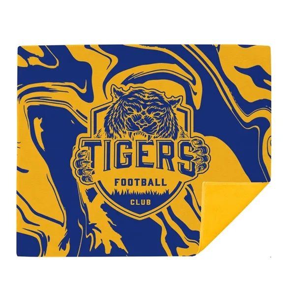15" x 18" recycled polyester rally towel with edge-to-edge, full-color printing.... from ASI 61125 Hit Promotional Products / Hit®