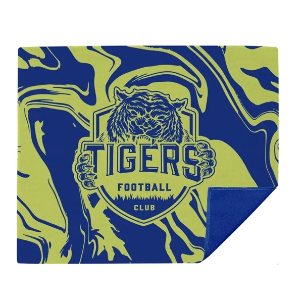 15" x 18" recycled polyester rally towel with edge-to-edge, full-color printing.... from ASI 61125 Hit Promotional Products / Hit®