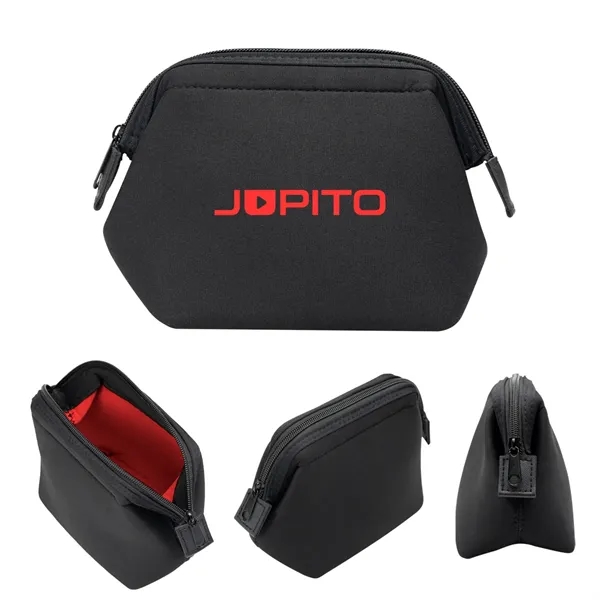 Polyester and EVA pouch with zippered main compartment.... from ASI 61125 Hit Promotional Products / Hit®
